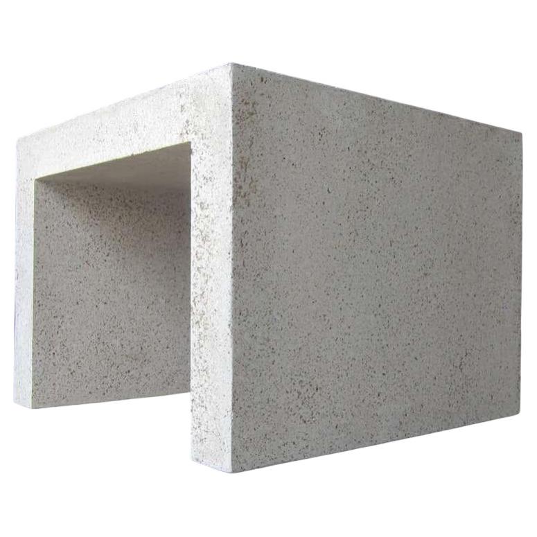Lynne Tell Table in Resin, Stone Aggregate & Fiberglass by Zachary A. Design