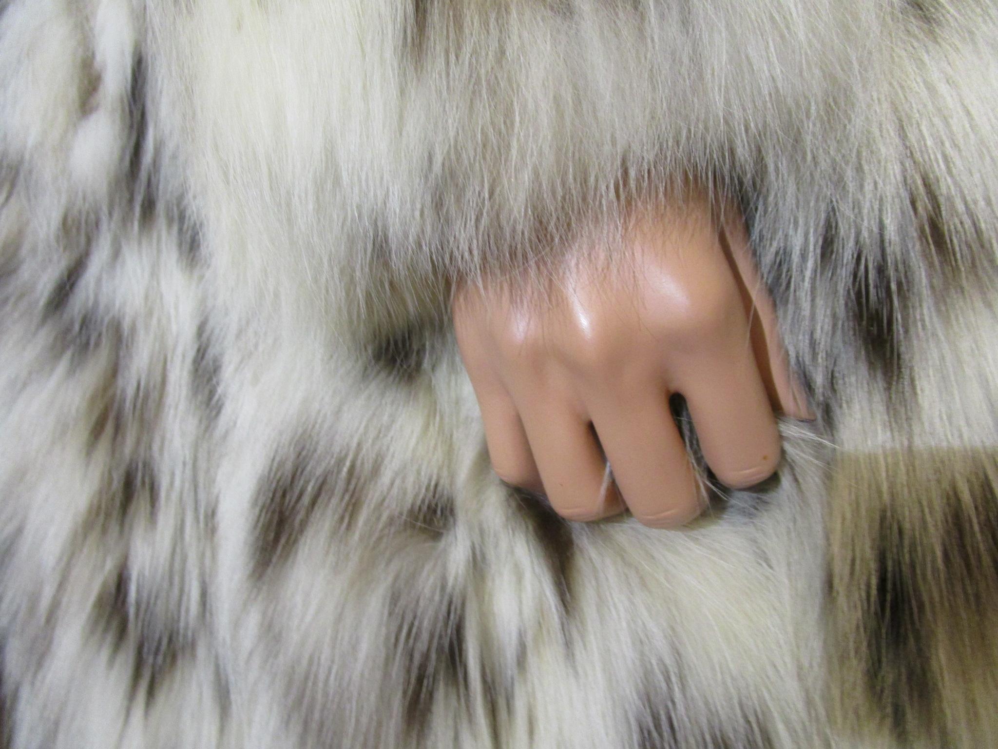Manteau Lynx Belly en fourrure pleine longueur Somper Couture Beverly Hills  en vente 2
