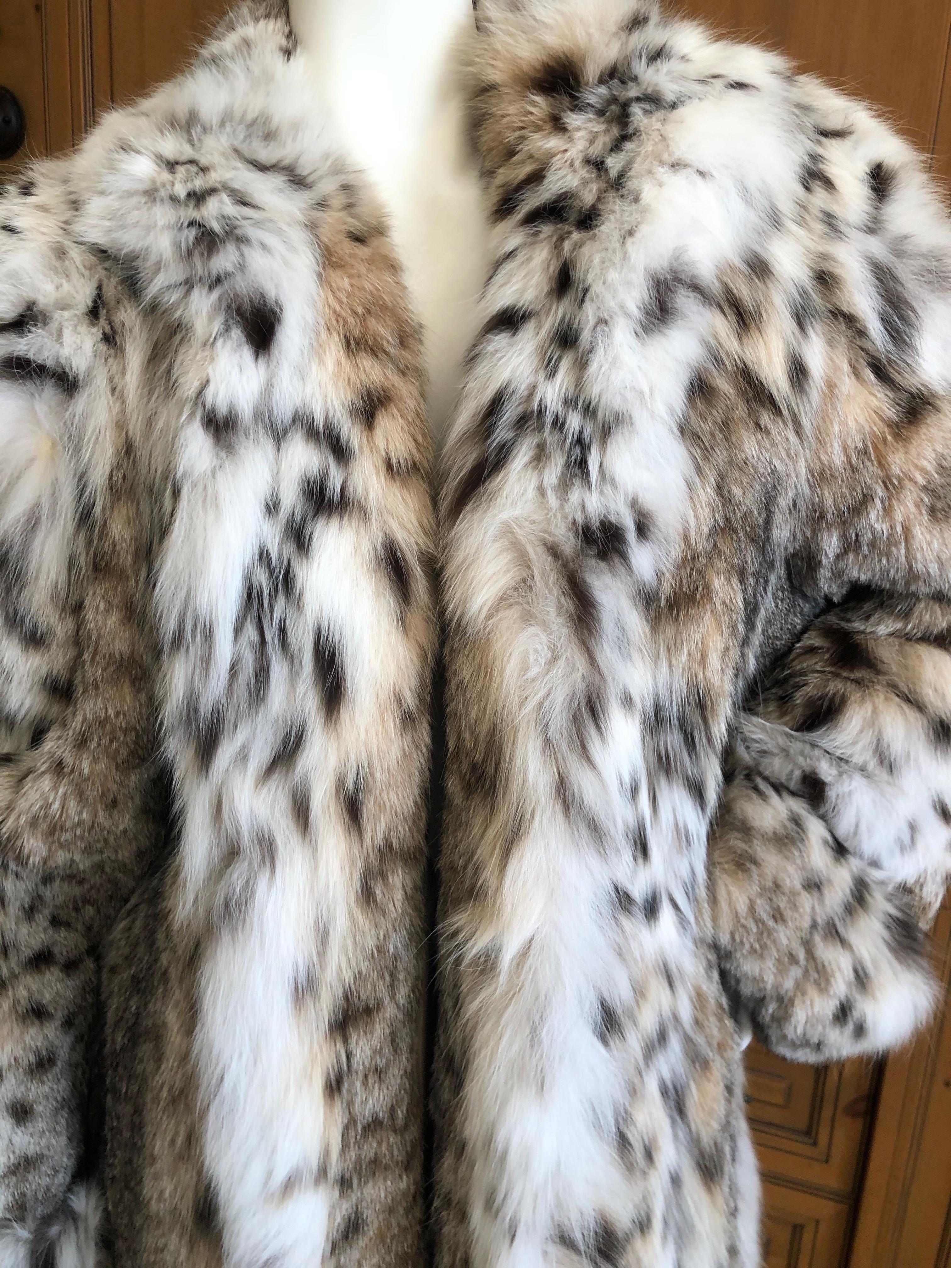 Gray Lynx Fur Jacket