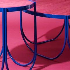 Lyo Round Side Table by Alan Gerardo