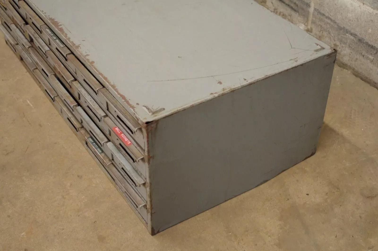 Lyon 24 Cajones Acero Metal Industrial Armario Organizador de Piezas de Herramientas (B) en venta 1