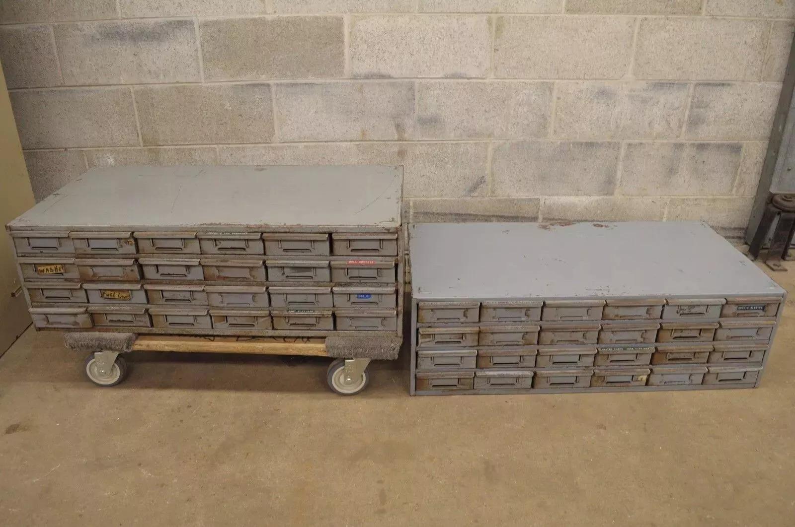 Lyon 24 Cajones Acero Metal Industrial Armario Organizador de Piezas de Herramientas (B) en venta 4
