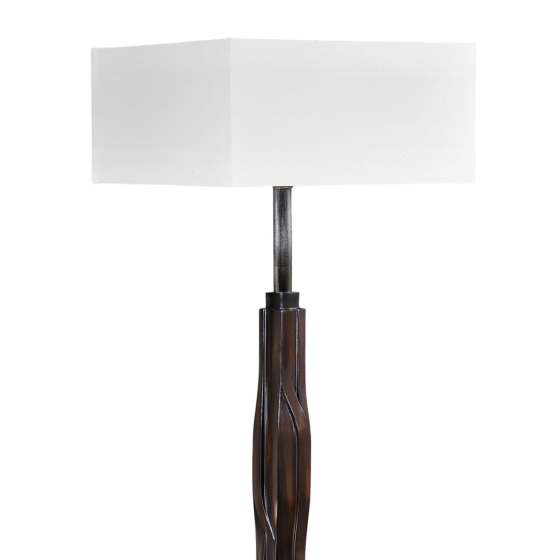 Mexicain Lampe Lyon, ébène en vente