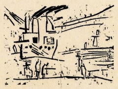 'Ausfahrender Dampfer Odin (Outboard Steamer Odin)' — German Expressionism