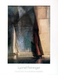 Lyonel Feininger 'Stiller Tag am Meer Ill' 1985- Vintage By