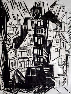 Parisian Houses  Pariser Häuser - German Expressionism, Bauhaus