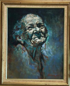 "Maria Laurenceau" Acrylic on Canvas Contemporary Figurative Painting