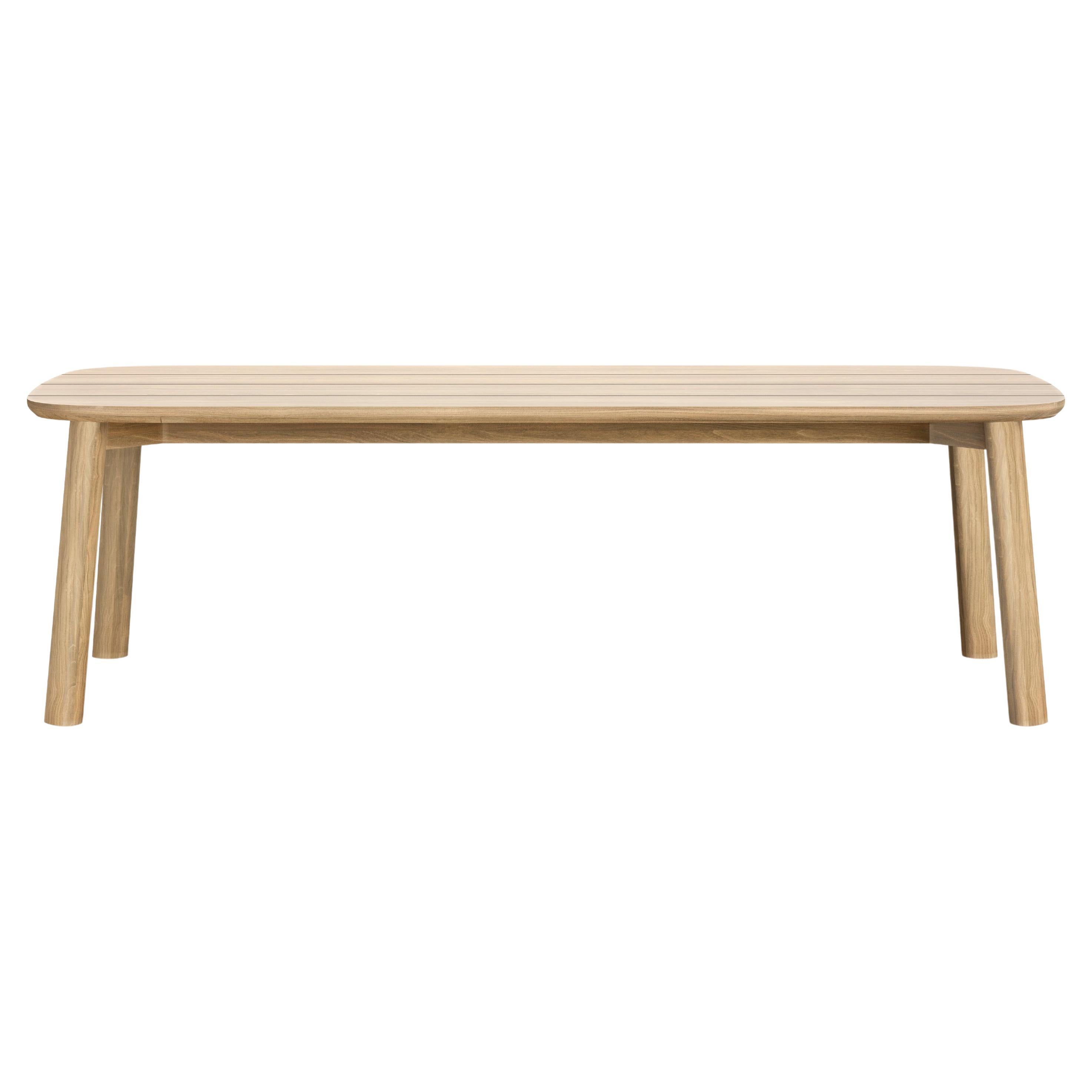 Lyora 250 FSC Teak Wood Oblong Dining Table For Eight by SNOC