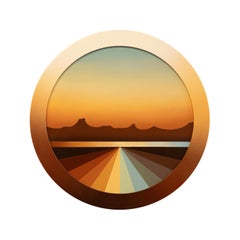 Elige tu Horizonte Impresión enmarcada de paisaje de Lyora Pissarro