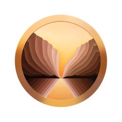 El milagro de la metamorfosis Lámina enmarcada Paisaje de Lyora Pissarro