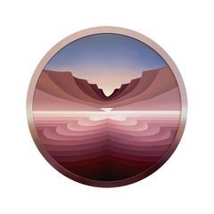 Impresión de paisaje enmarcada Alas desplegadas del corazón de Lyora Pissarro