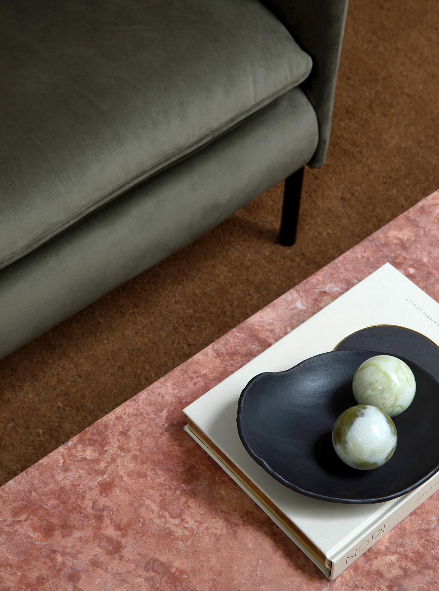 XXIe siècle et contemporain Table basse Lyra de Rosso Levanto en vente
