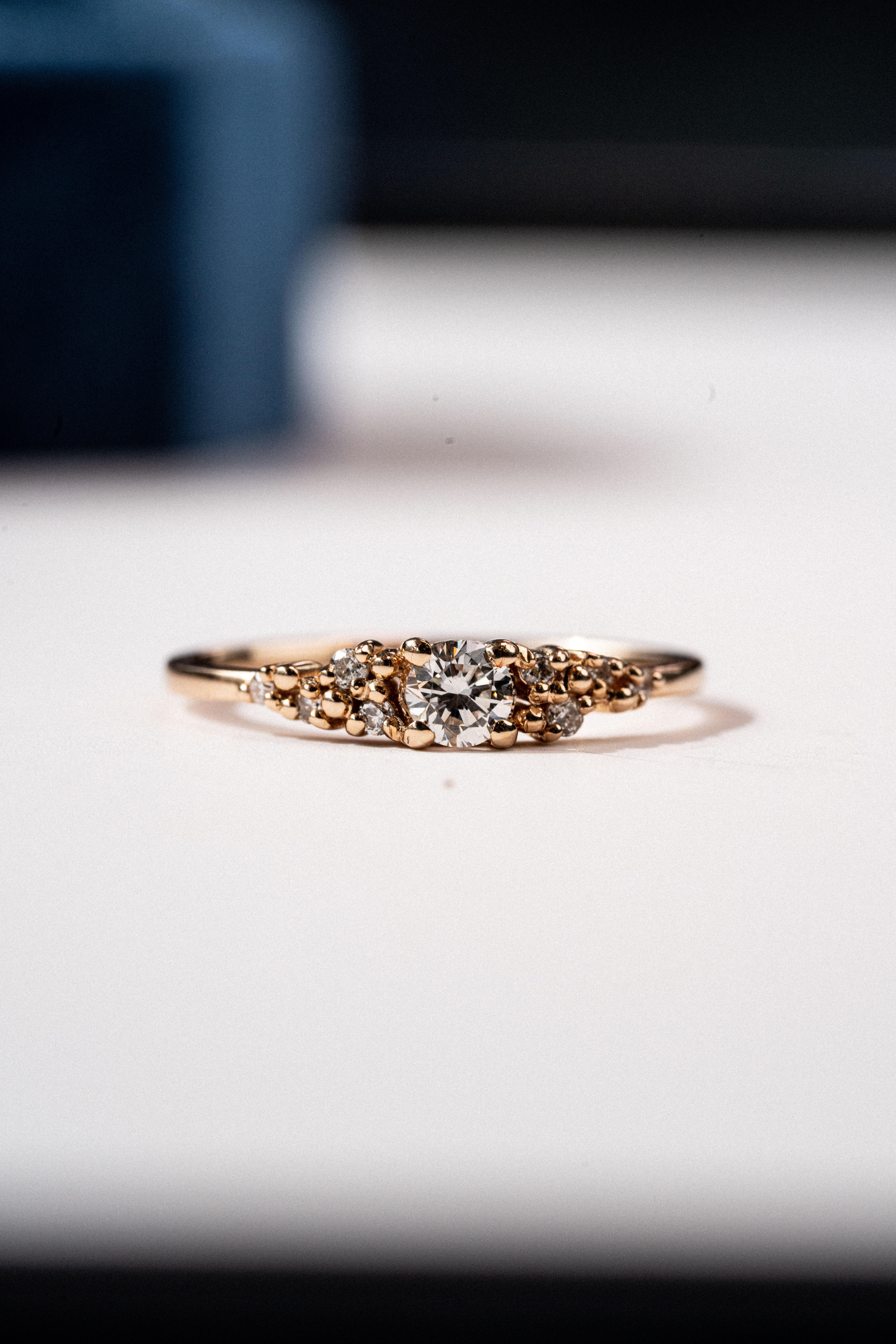 For Sale:  Lyra Diamond Engagement Ring 4