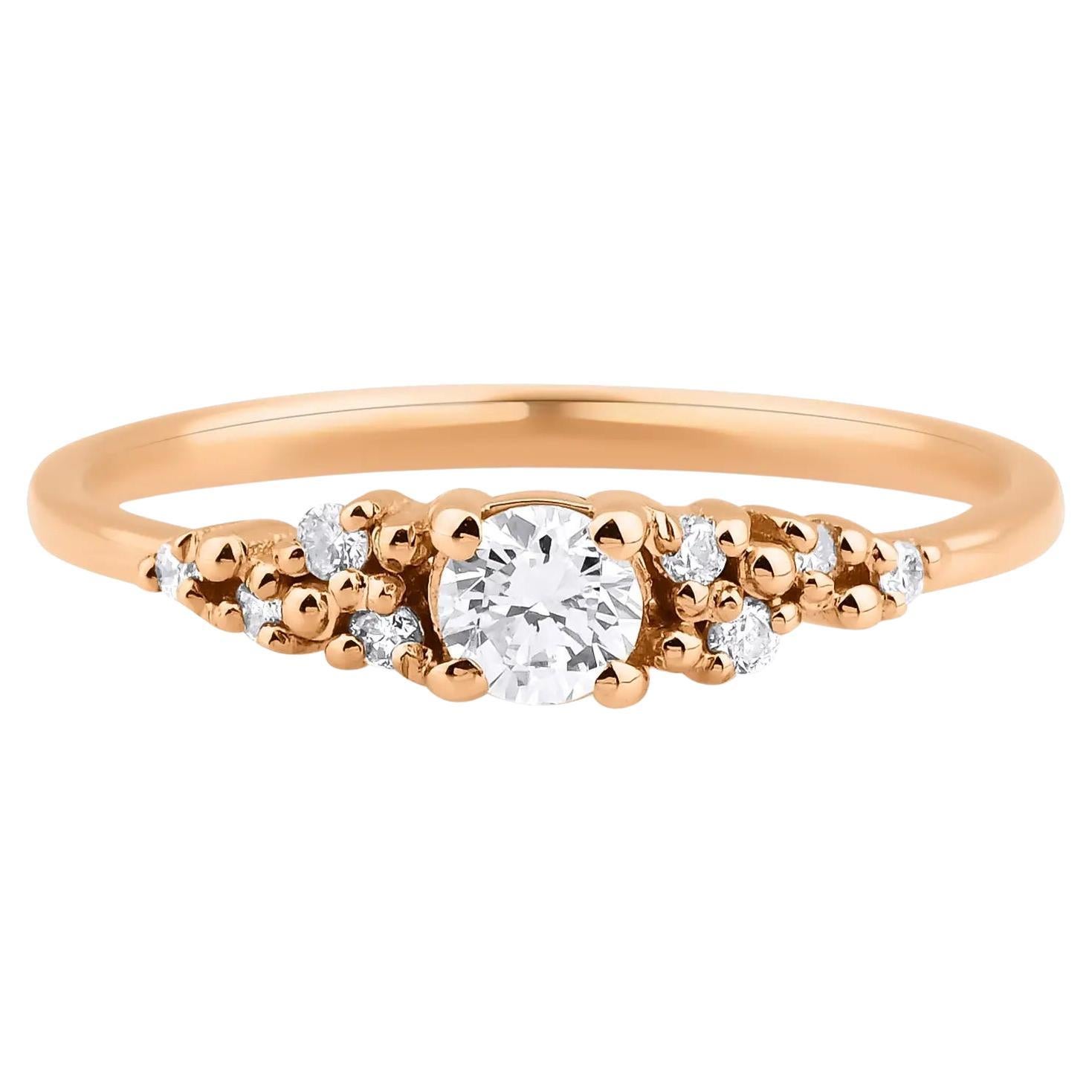 For Sale:  Lyra Diamond Engagement Ring