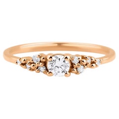 Anello di fidanzamento con diamante Lyra