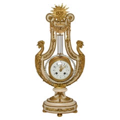 Lyre Clock, 19th Century