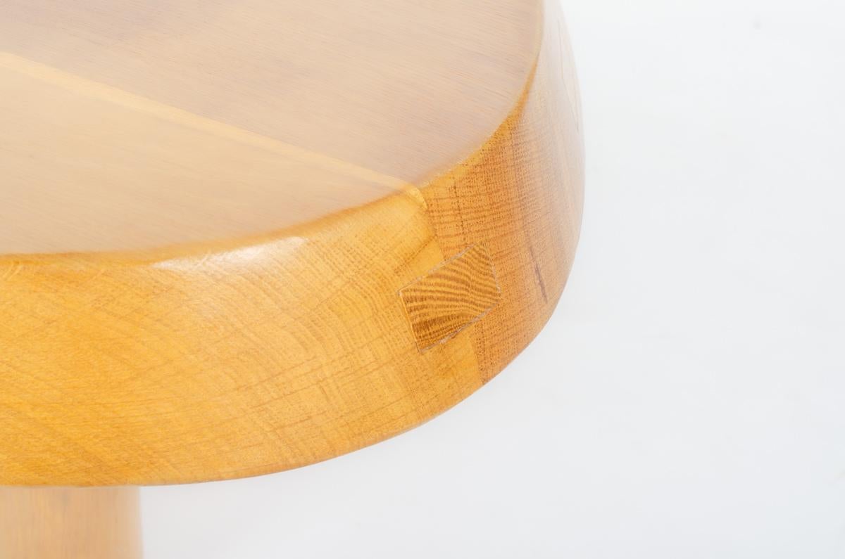 Table basse Lyre en chêne collection G44 en vente 7