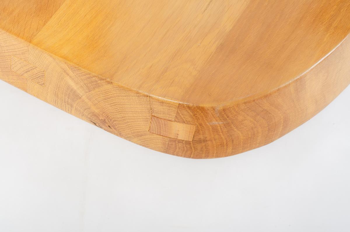 Table basse Lyre en chêne collection G44 en vente 8