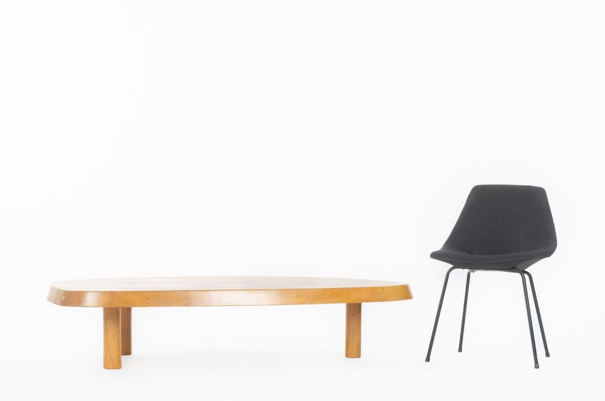 Chêne Table basse Lyre en chêne collection G44 en vente