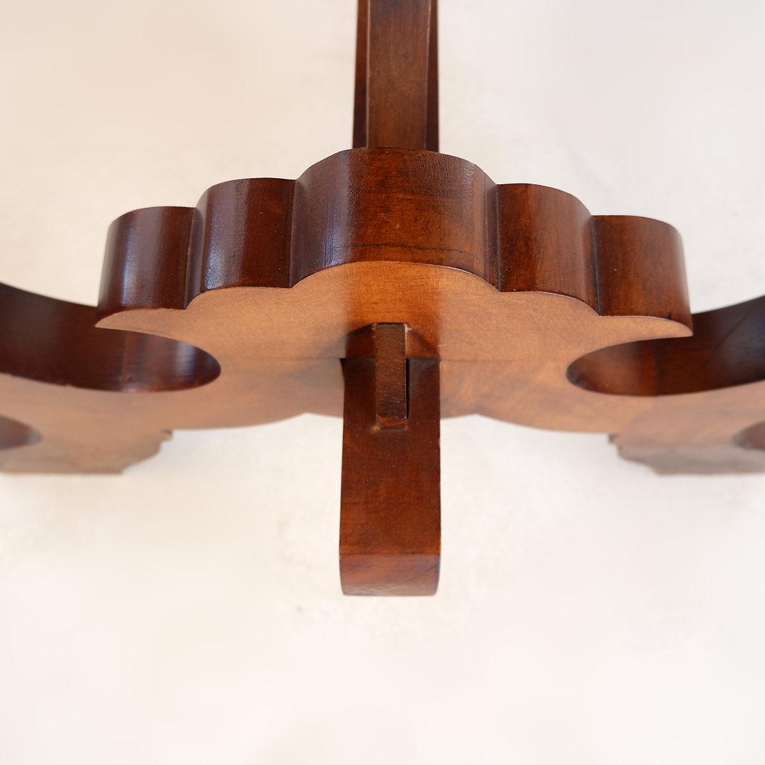 Lyre console table or desk - 20th century - H : 79, 5cm For Sale 5