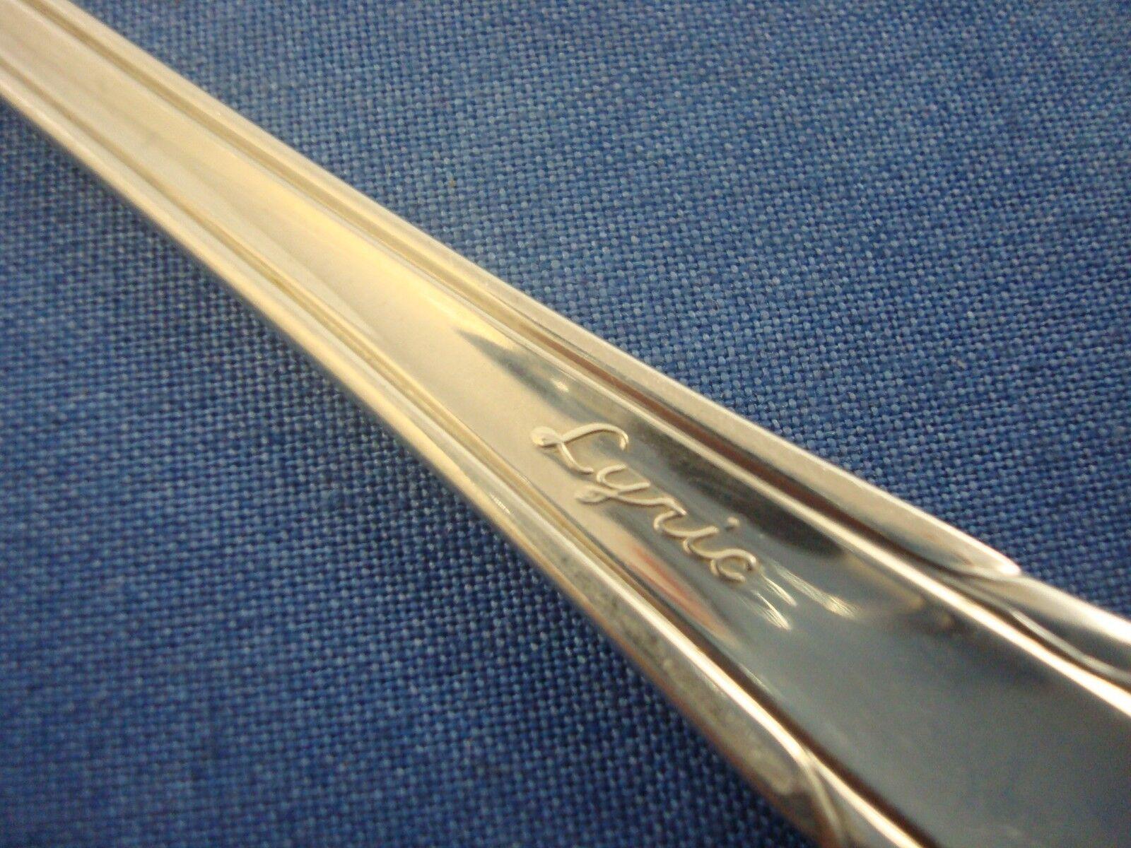 Lyric by Gorham Sterling Silber Besteck für 12 Personen Set 69 Pieces im Angebot 1