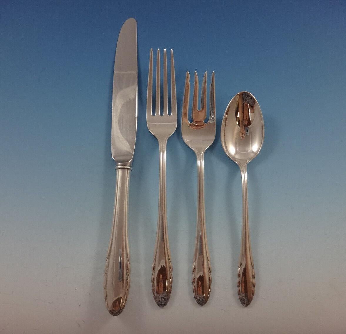 Lyric von Gorham Sterling Silber Besteck Service für 8 Set 43 Pieces im Angebot 1