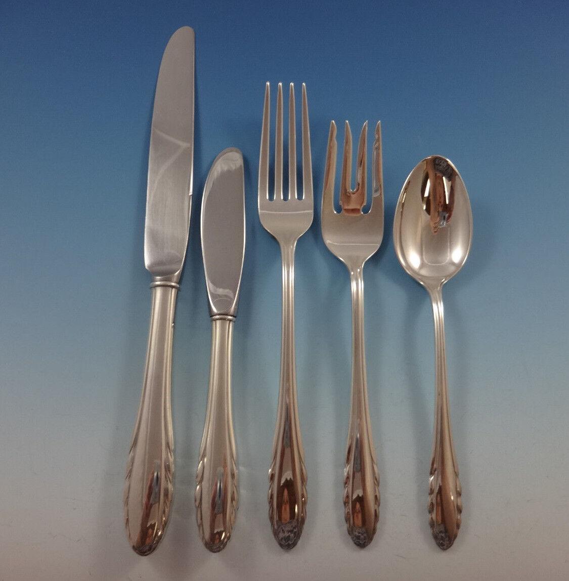 Lyric von Gorham Sterling Silber Besteck Service für 8 Set 43 Pieces im Angebot 2