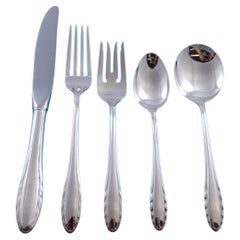 Lyric by Gorham Sterling Silver Flatware Service for 8 Set 46 Pieces