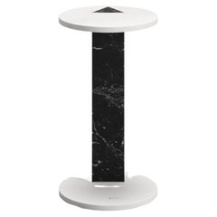 Lyris L Marble Side Table by Lorenzo Zaccarin