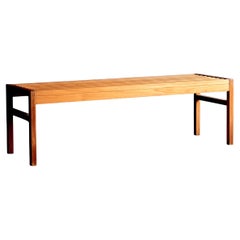 Lysgaard Mobler Teak Bench, Denmark, 1950s