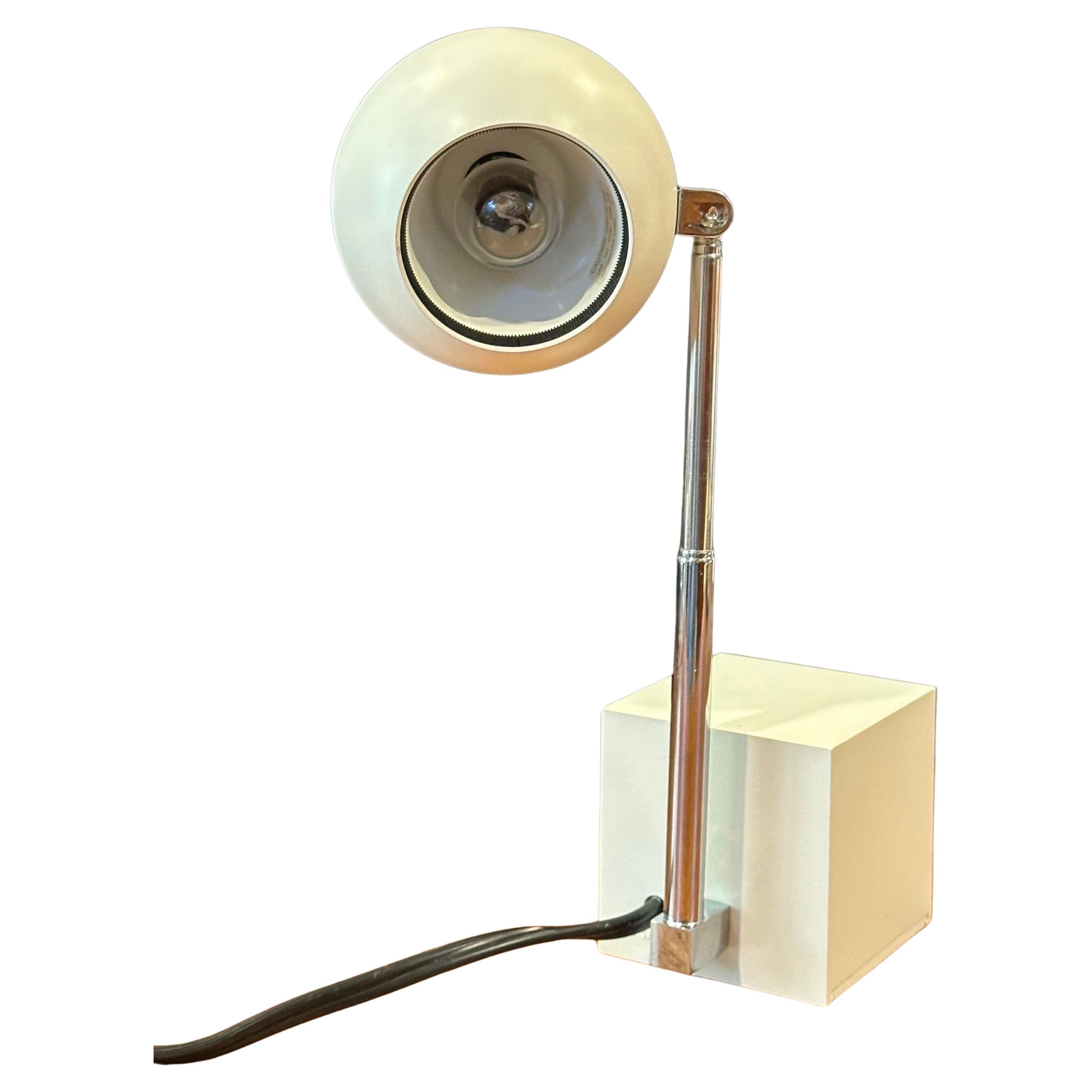 Industrial Lytegem Spherical Desk Lamp by Michael Lax for Lightoiler For Sale