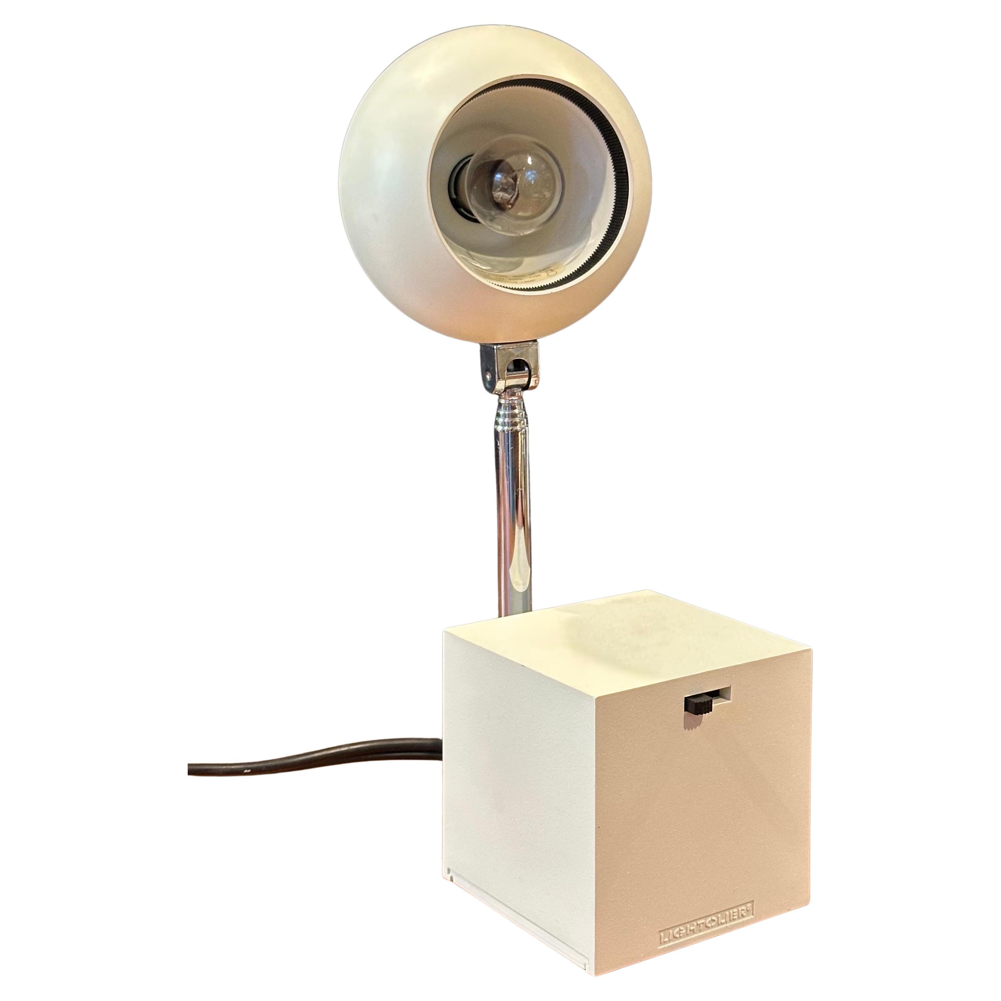 American Lytegem Spherical Desk Lamp by Michael Lax for Lightoiler For Sale