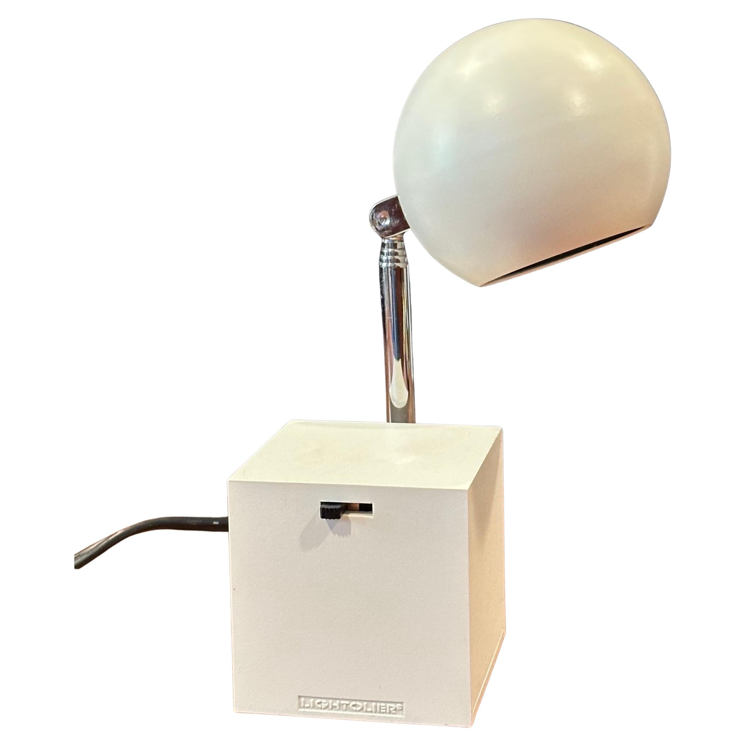 Cast Lytegem Spherical Desk Lamp by Michael Lax for Lightoiler For Sale