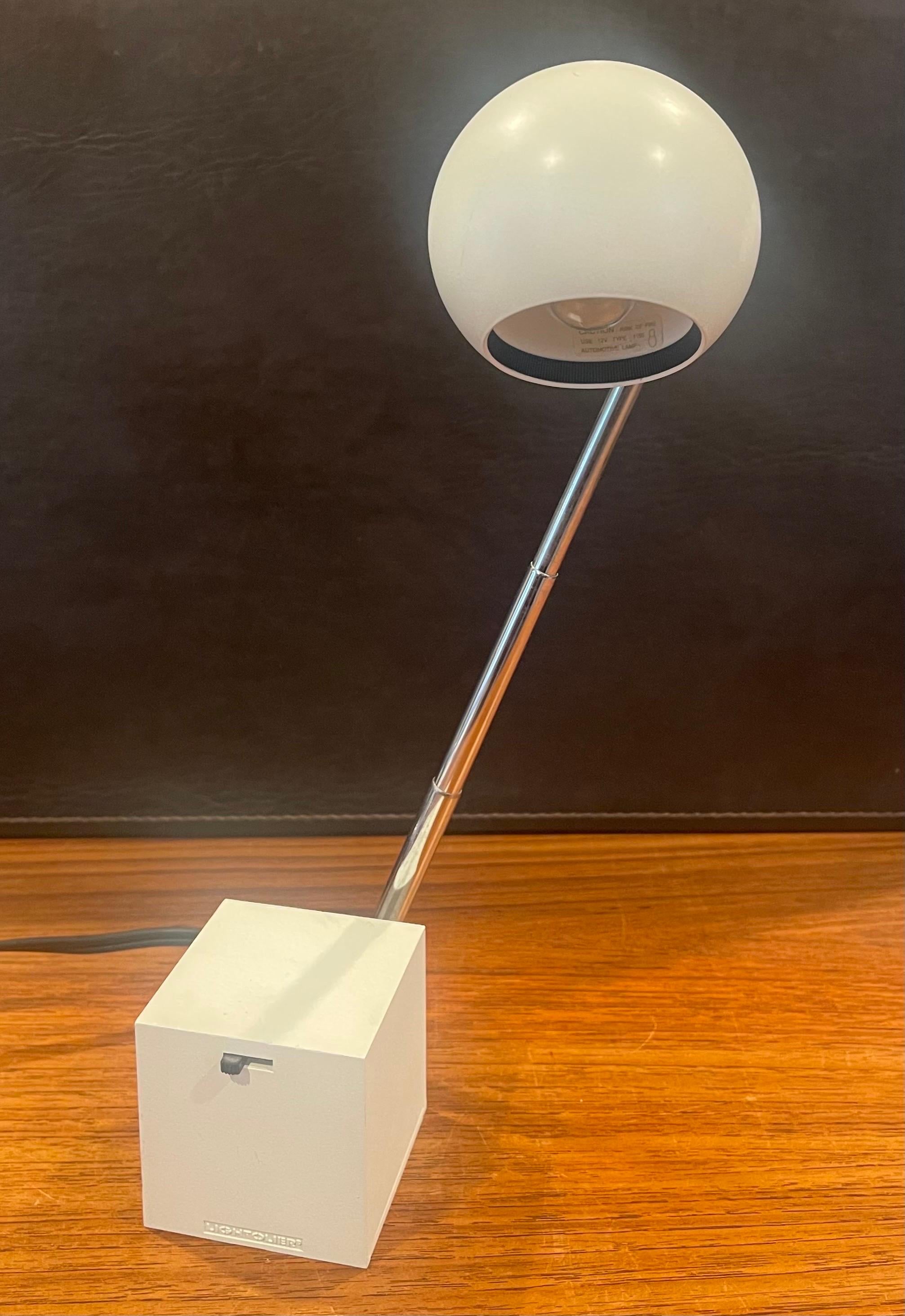 Lytegem Spherical Desk Lamp by Michael Lax for Lightoiler In Good Condition In San Diego, CA