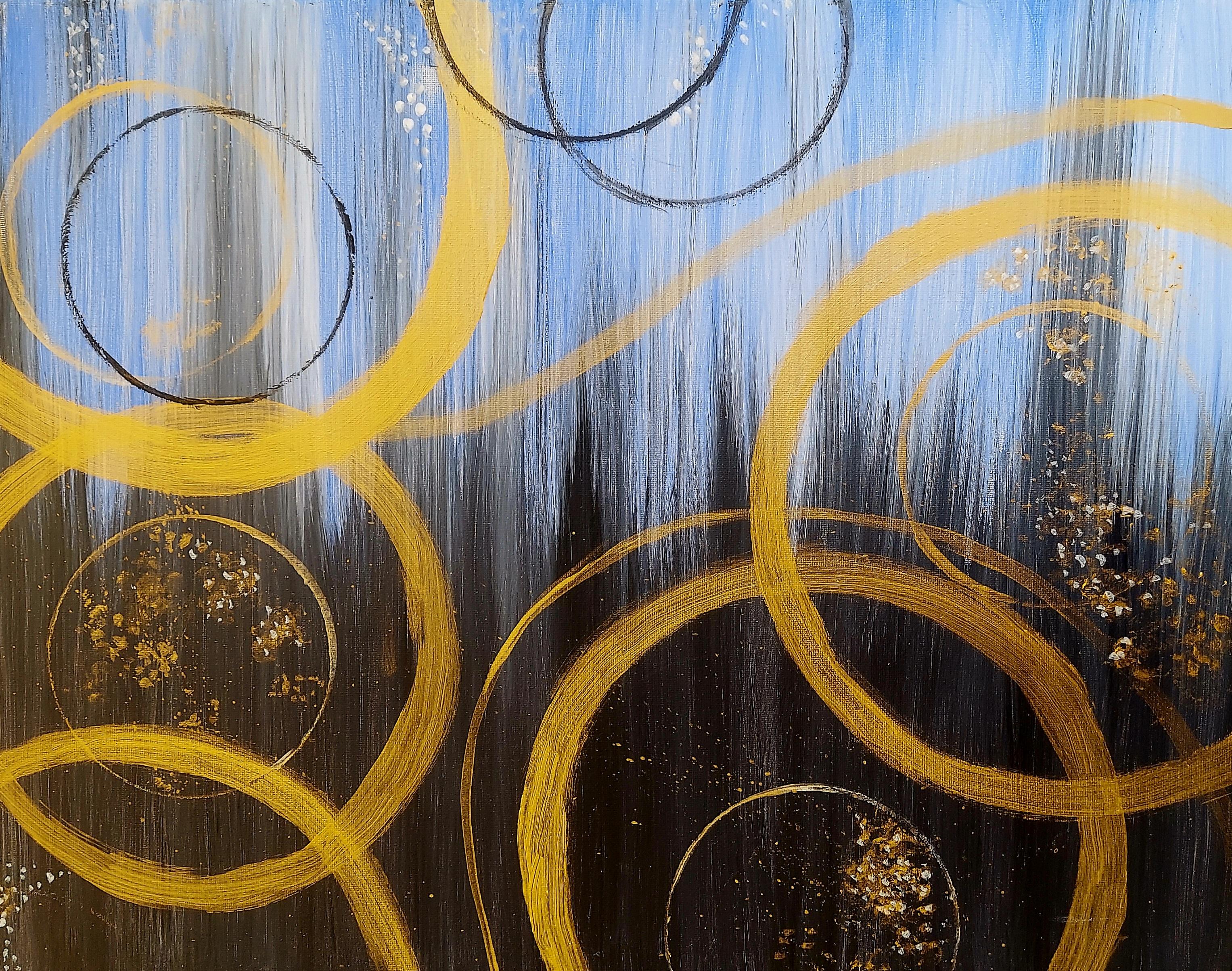 Vibrazioni di &New - Painting di Lyubov Shovkun