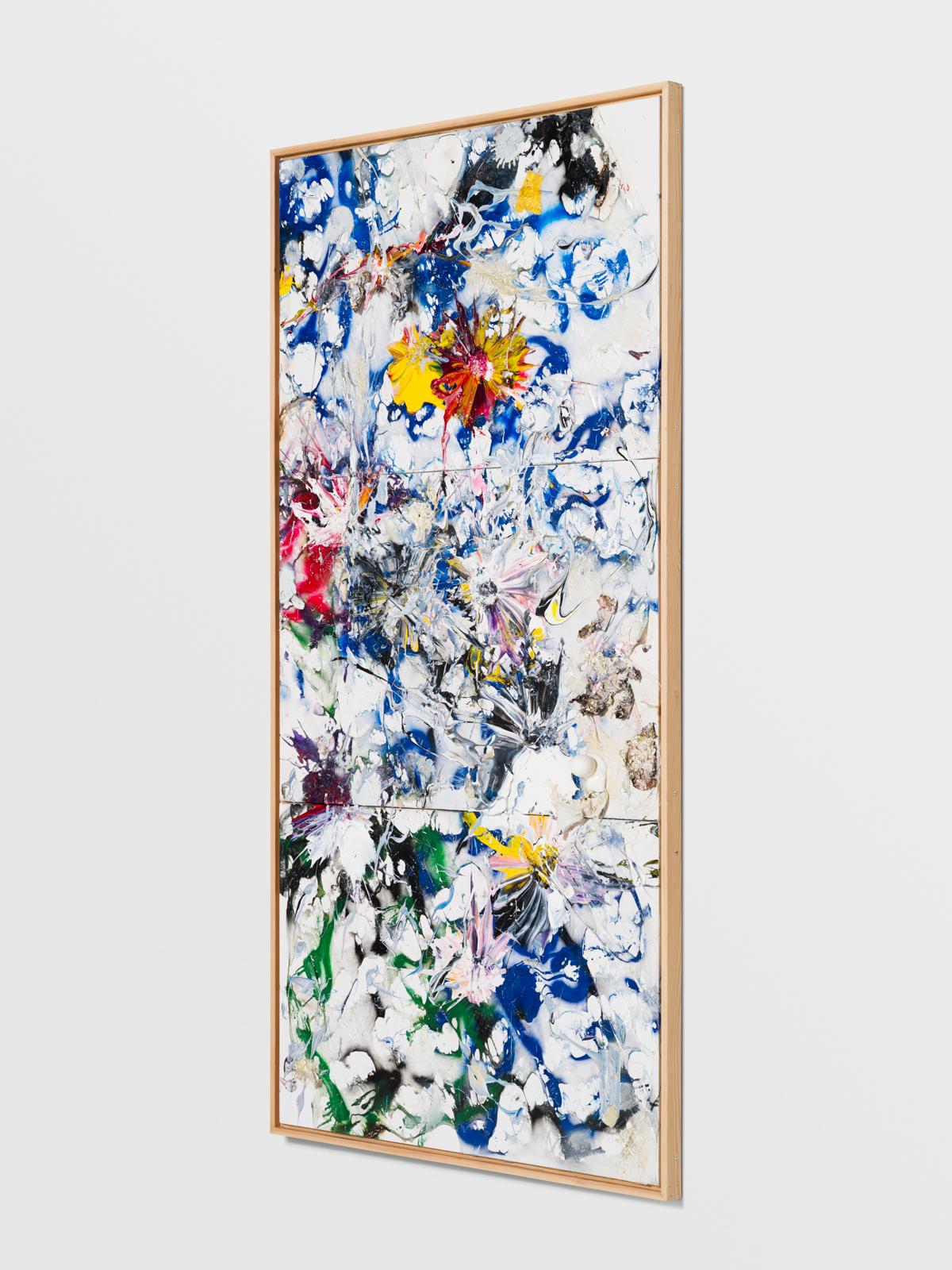 Wildblume Nr. 4 (Abstrakt), Painting, von M aka Michael Chow