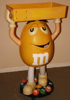 Life Size M& M  Pop Art  Candy Sculpture A Poolside Bar/towel holder on Wheels