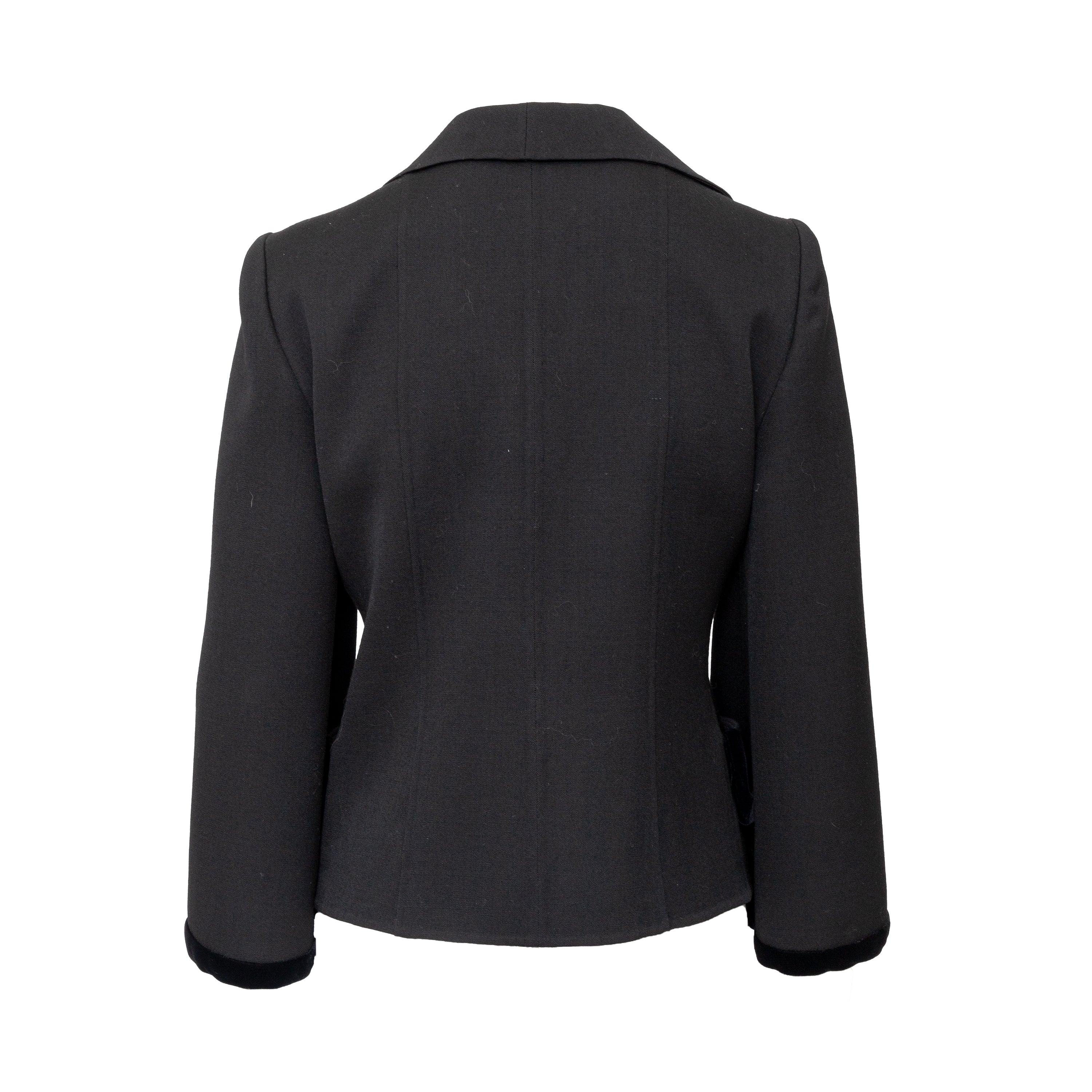 M. Beccali Blazer Corto - Años 90 Negro en venta