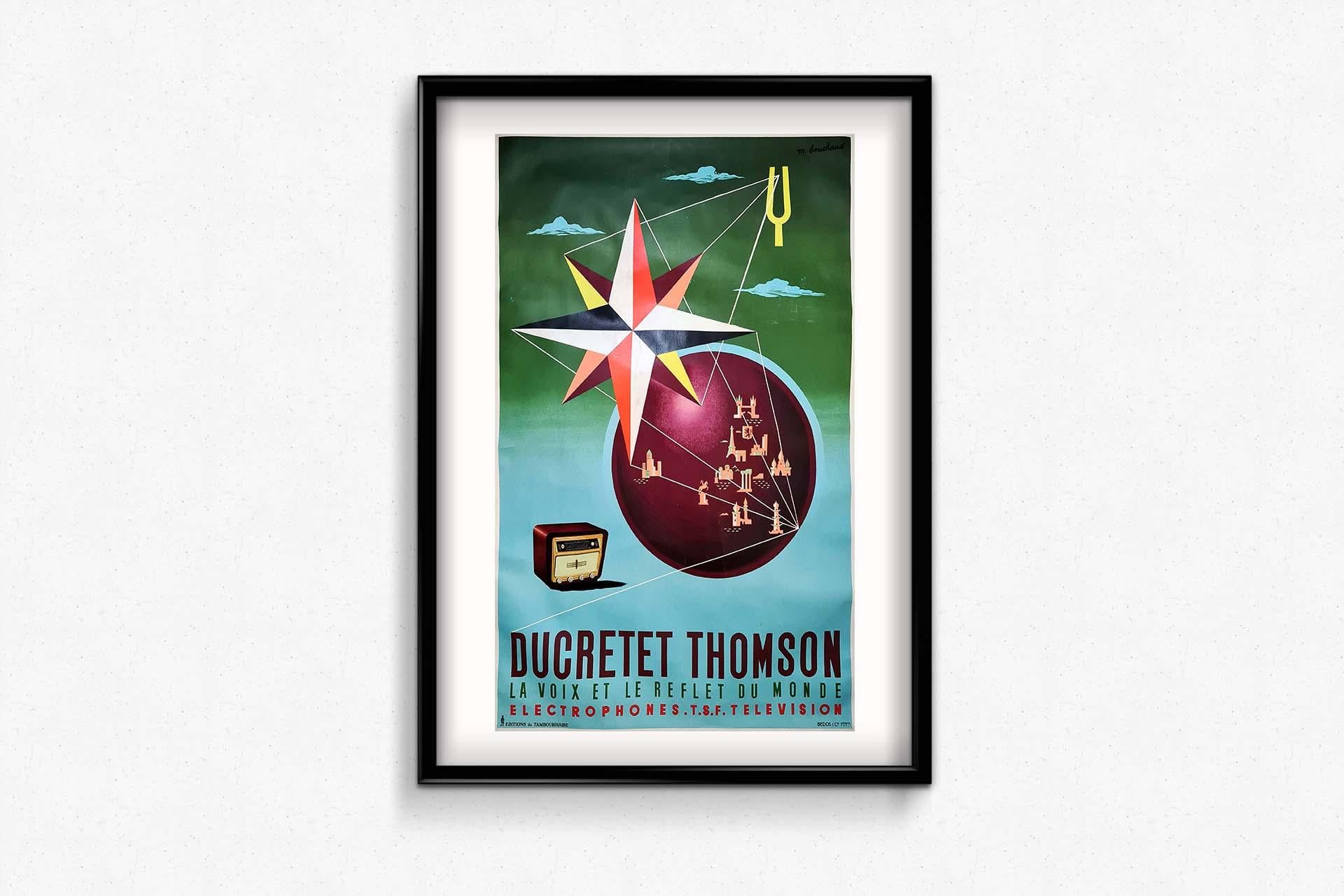 Original poster

Ducretet et Compagnie, now Ducretet Thomson, is an old French company founded in 1864 and whose brand disappeared at the end of the 1970s. It was founded by the scientist Eugène Adrien Ducretet who produced, among other scientific