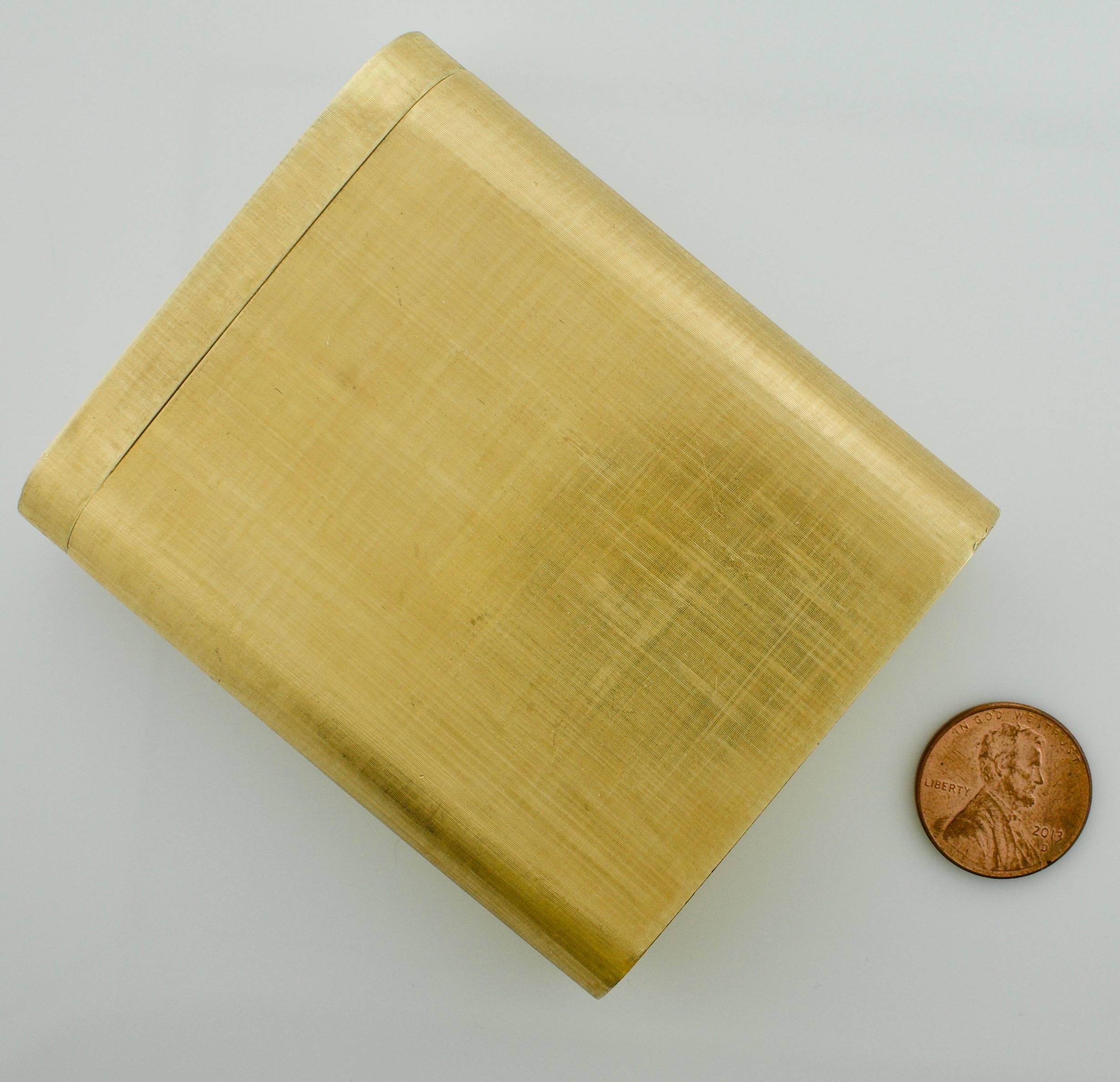 M. Buccellati Cigarette or ... Case in 18 Karat 1