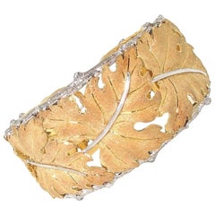 M. Buccellati Leaf Cuff Bracelet