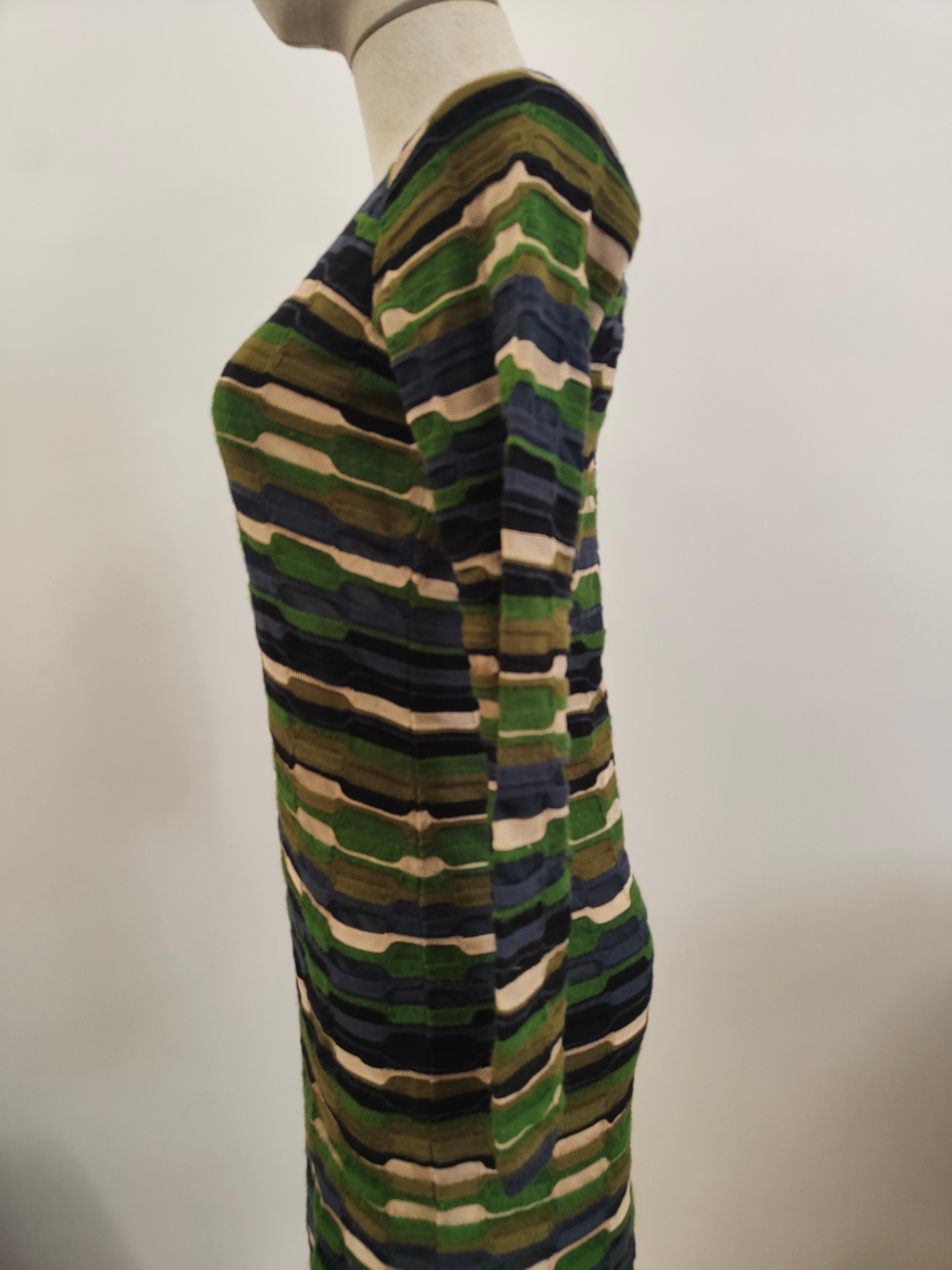 M by Missoni multicoloured dress In Excellent Condition For Sale In Capri, IT