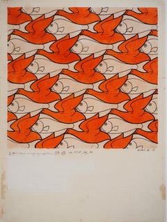 Birds and Fishes - Facsimile Lithograph, Ltd /450