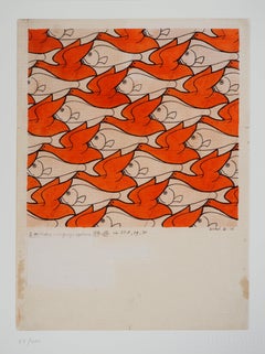 Birds and Fishes - Facsimile Lithograph, Ltd /450