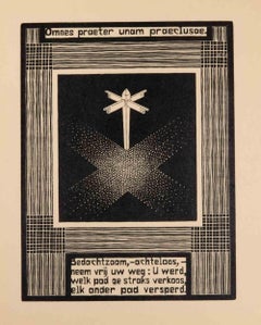 Bundle of 8 Woodcuts by M.C. Escher