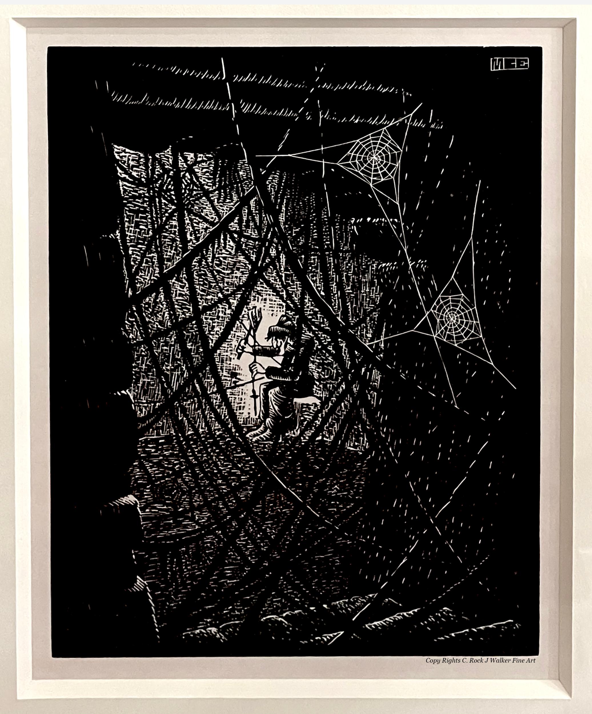 Cobwebs #154 - Print by M.C. Escher