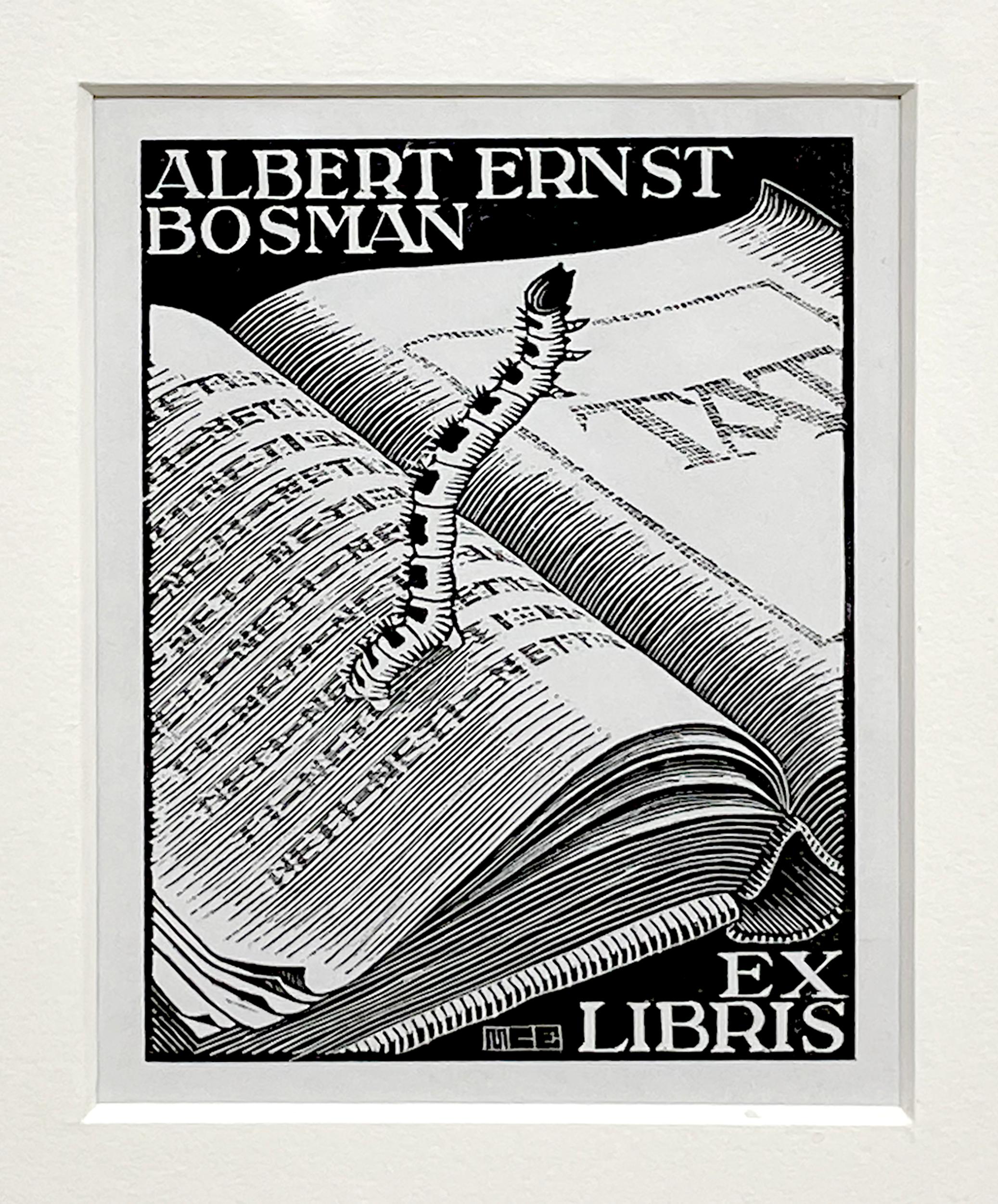 Ex Libris Bosman - Print by M.C. Escher