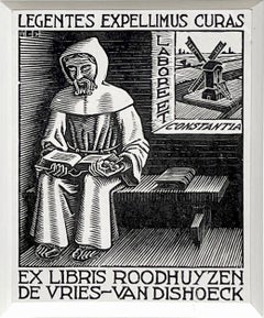 Ex Libris D.H. Roodhuyzen (Monk)