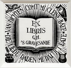 Ex Libris G.H. 
s-Gravesande