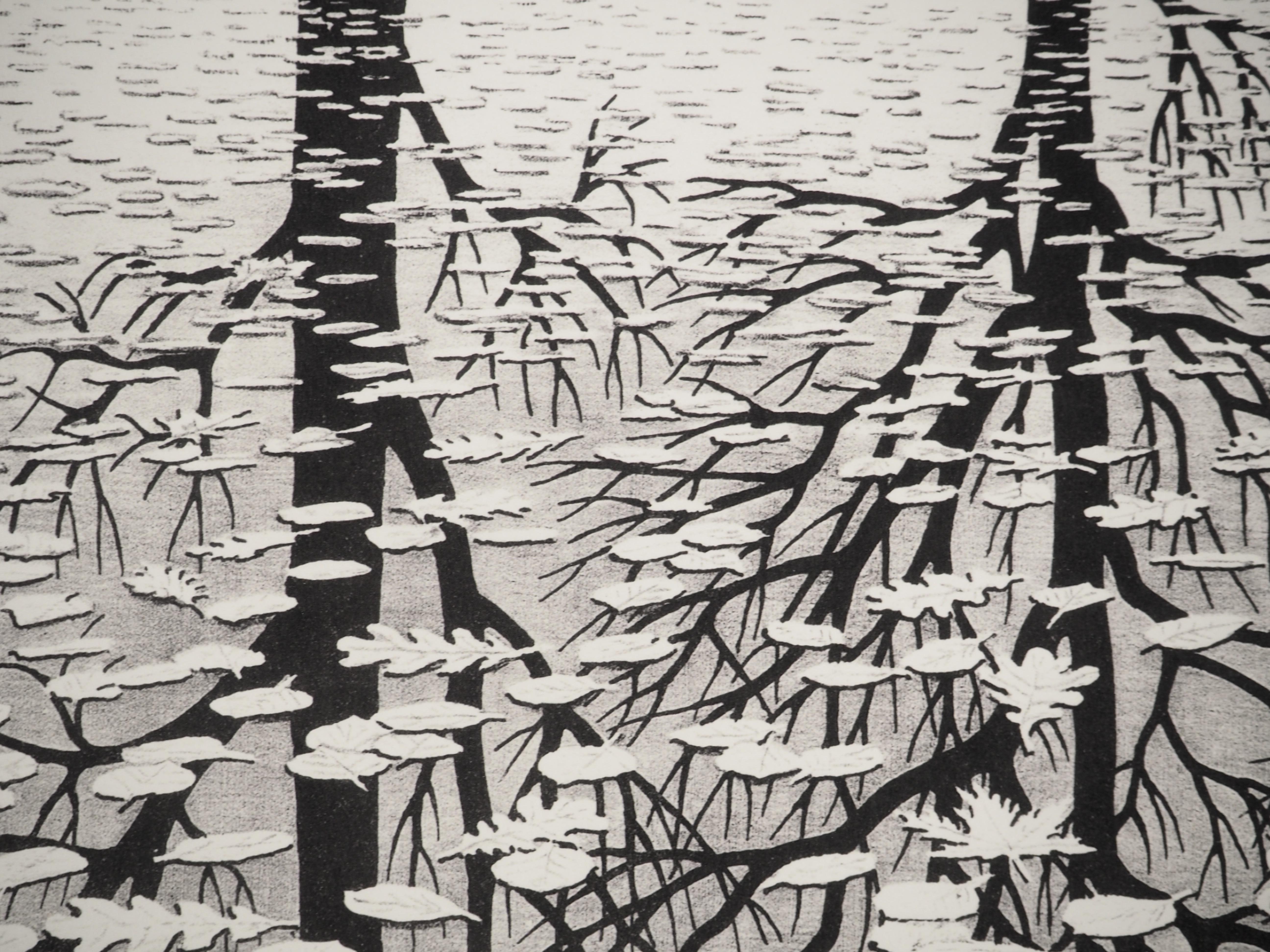 NATURE - Autumn and Carp - Signed Facsimile, Ltd /450 For Sale 4